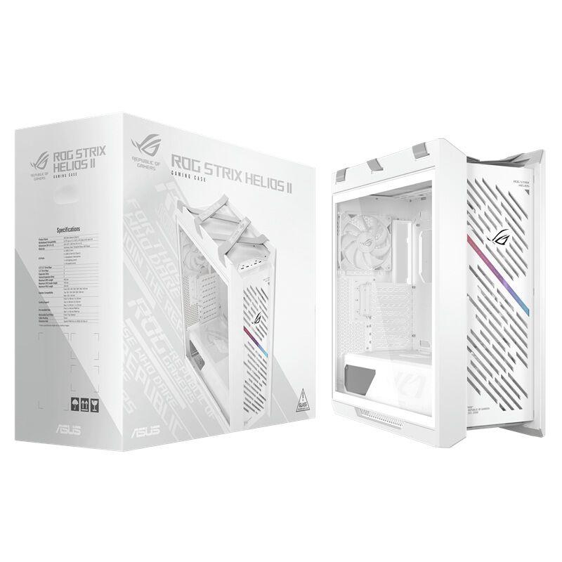 ASUS ROG STRIX HELIOS II GX601S WHITE (E-ATX ガラス ホワイト