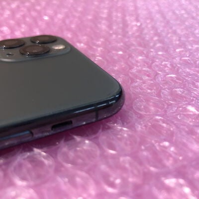【姫路店】中古  【SIMロック解除済み】【SoftBank】 Apple iPhone11 Pro 256GB (ミッドナイトグリーン) MWCC2J/A 155454 