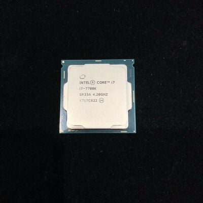 【盛岡都南店】中古  INTEL Core i7-7700K (1151/4.20GHz/8M/C4/T8) 133190 