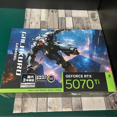 【広島店】中古  玄人志向 GG-RTX5070Ti-E16GB/EX/TP(RTX5070Ti 16GB) 3320004783 