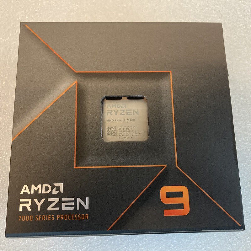 中古 AMD Ryzen 9 7950X (AM5/4.5GHz/80M/C16/T32/170W 152461