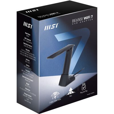 MSI  BE6500 WiFi 7 USB Adapter 