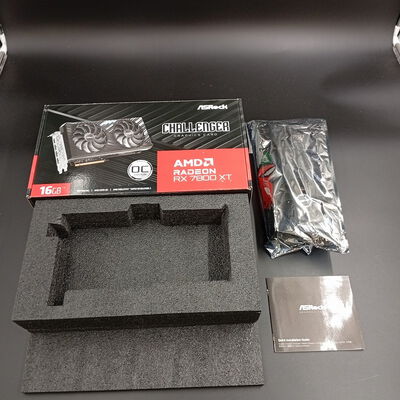 【大須店】中古  ASRock RX7800XT CL 16GO RX7800XT Challenger OC (RX7800XT 16GB) 162732 
