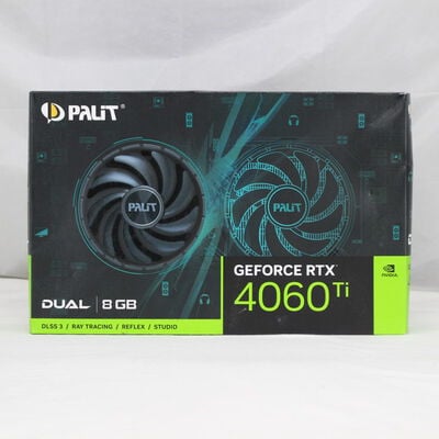 【通販センター】中古  Palit NE6406T019P1-1060D (RTX4060Ti Dual 8G) 175562 