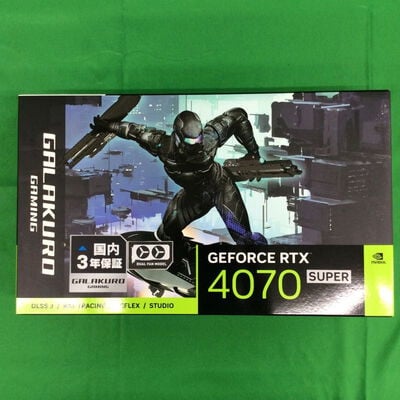 【川崎店】中古  玄人志向 GG-RTX4070SP-E12GB/DF2(RTX4070 SUPER 12GB) 4720001637 