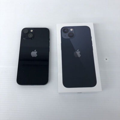 【徳島住吉店】中古  【au版SIMフリー】Apple iPhone13 6.1インチ 128GB (ミッドナイト) MLNC3J/A 147330 