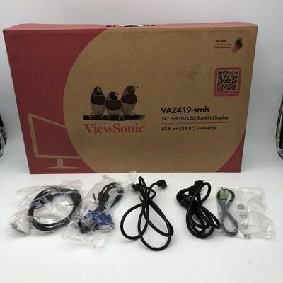 【大分店】中古  Viewsonic VA2419-SMH-7 (23.8”W 1A1H 5ms IPS) 182907 