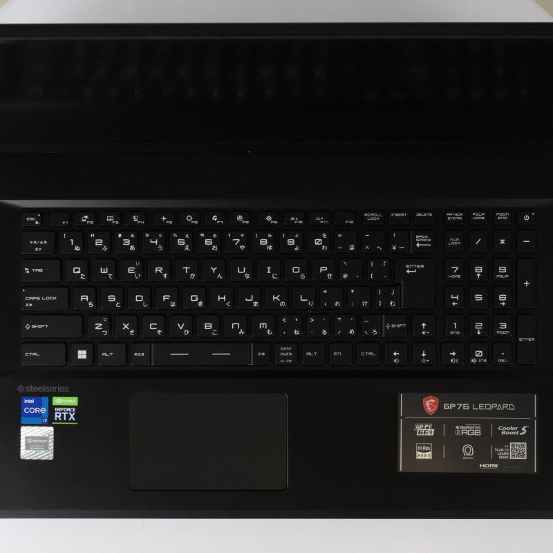中古 MSI GP76 Leopard 11U GP76-11UG-322JP(Intel Core i7 11800H
