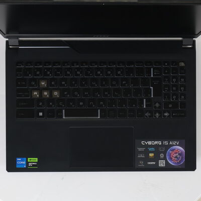 【通販センター】中古  msi Cyborg15 A12V(Intel Core i5 12450H/16GB DDR5 (PC5)/SSD512GB/なし/NVIDIA GeForce RTX 4060 8GB Laptop GPU/15.6/1920x1080/Wi-Fi/W11H64 MAR) 204043 