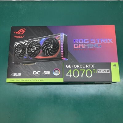 【浦添城間店(沖縄)】中古  ASUS ROG-STRIX-RTX4070TIS-O16G-GAMING (RTX4070Ti SUPER 16GB) 164241 