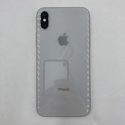 【福井日之出店】中古  Apple iPhoneX 5.8インチ 64GB (シルバー) 国内版SIMロックフリー MQAY2J/A 136264 