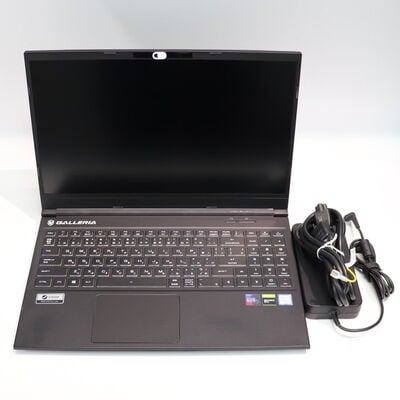 【札幌店】中古  GALLERIA GCR1650GF(i7-9750H/16GB/SSD500GB/光学ドライブなし/GTX1650 4GB/15.6インチ/1920*1080/W11H) 3210015478 