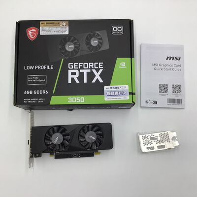 【白山FM松任店】中古  各社 GeForce RTX3050 (6GB PCI-E) 166372 