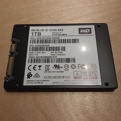 【鹿児島店】中古  各社 2.5インチ SSD 1TB SATA 124398 