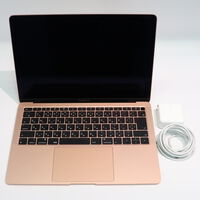 中古  Apple MacBook Air 13インチ (i5 1.6GHz/8GB/128GB) ゴールド Touch ID True Tone搭載モデル MVFM2J/A (Mid 2019) 141227 