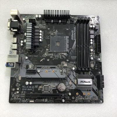 【甲府飯田店】中古  ASRock B450M Pro4 (B450 AM4 mATX DDR4) 137907 