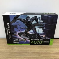 中古  玄人志向 GG-RTX4070TiSP-E16GB/EX/TP2 (RTX4070Ti SUPER 16GB) 4990001213 