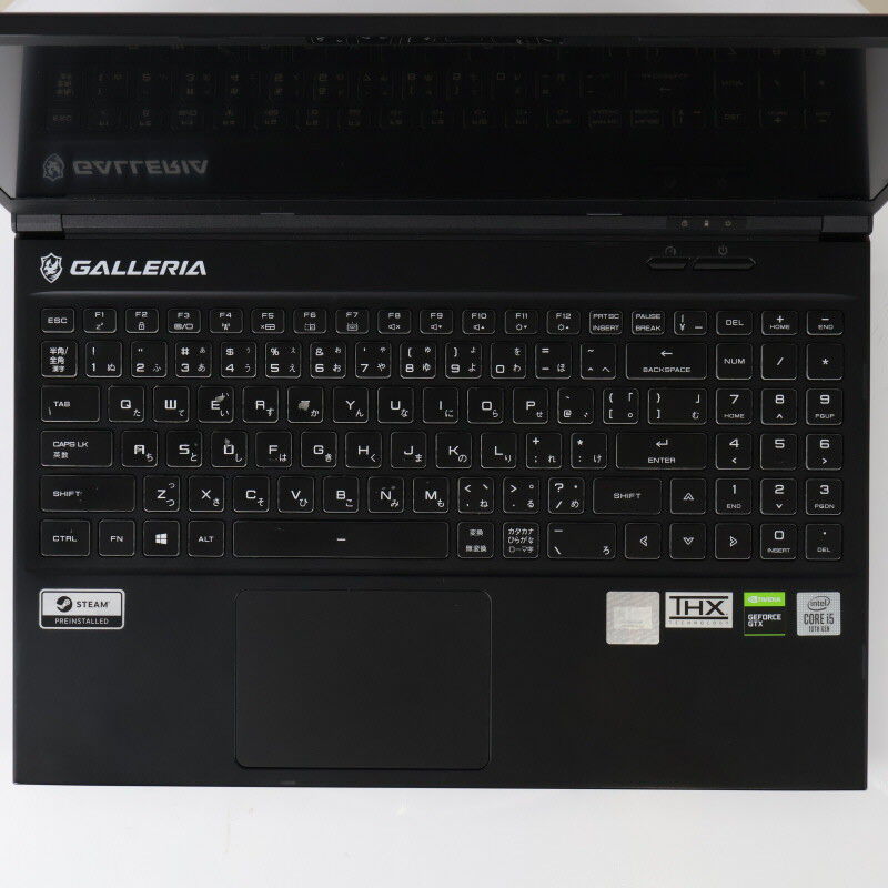 中古 THIRDWAVE GALLERIA GCL1650TGF(Intel Core i5 10300H/16GB