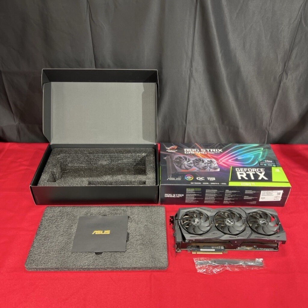 中古 ASUS ROG-STRIX-RTX2080TI-O11G-GAMING(RTX2080Ti 11GB