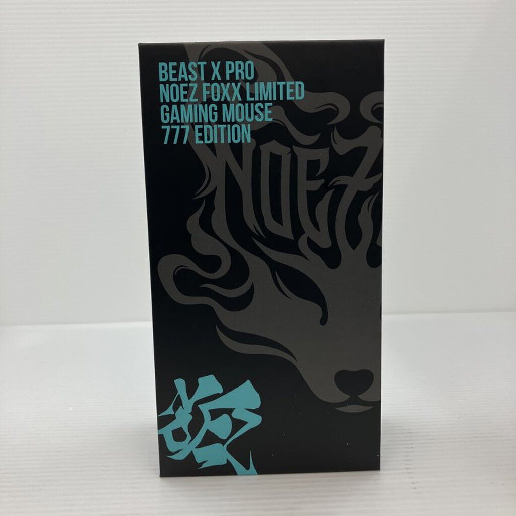 中古 Beast X pro NOEZ FOXX limited gaming mouse 777 edition