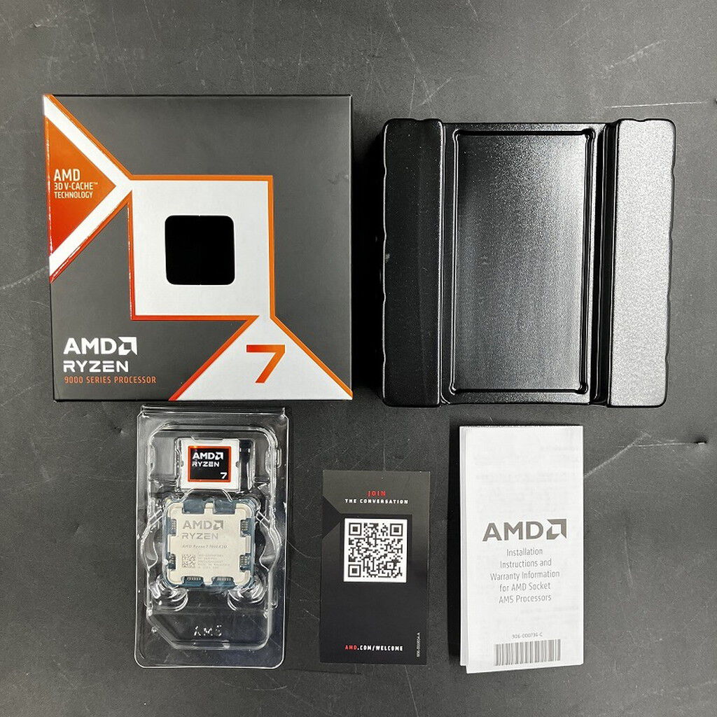 中古 AMD Ryzen 7 9800X3D (AM5/4.7/104M/C8/T16/120W) 172566