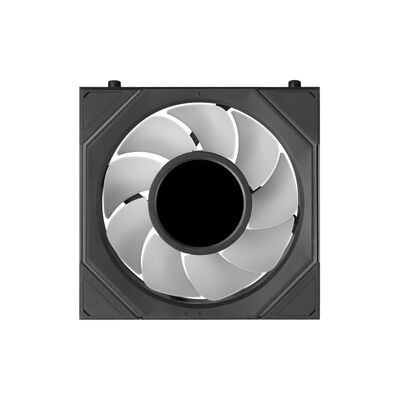 Lian-Li  UNI FAN SL-INF FLEX BK LCDモデル リバースブレード 12RSLIND1F1B (120mm ARGB ブラック  LCD リバースファン) 