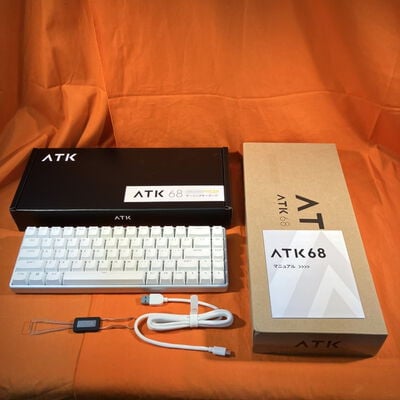 【なんば店】中古  ATK ATK68-WG (有線 ｹﾞｰﾐﾝｸﾞｷｰﾎﾞｰﾄﾞ) 3280021618 