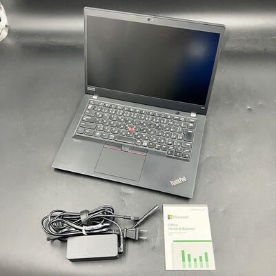 【大須店】中古  LENOVO ThinkPad X13 (AMD Ryzen 5 Pro 4650U 2.10GHz/32GB/SSD256GB/-/オンボード/13.3/1920x1080/Wi-Fi/WEBCAM/W11P/Microsoft Office Home and Business 2024) 184183 