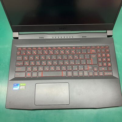 【浦添城間店(沖縄)】中古  MSI GF66 11UD-480JP(i7-11800H/16GB/SSD512GB/RTX3050Ti 4GB/W11H) 4780001061【11/13値下げ!】 