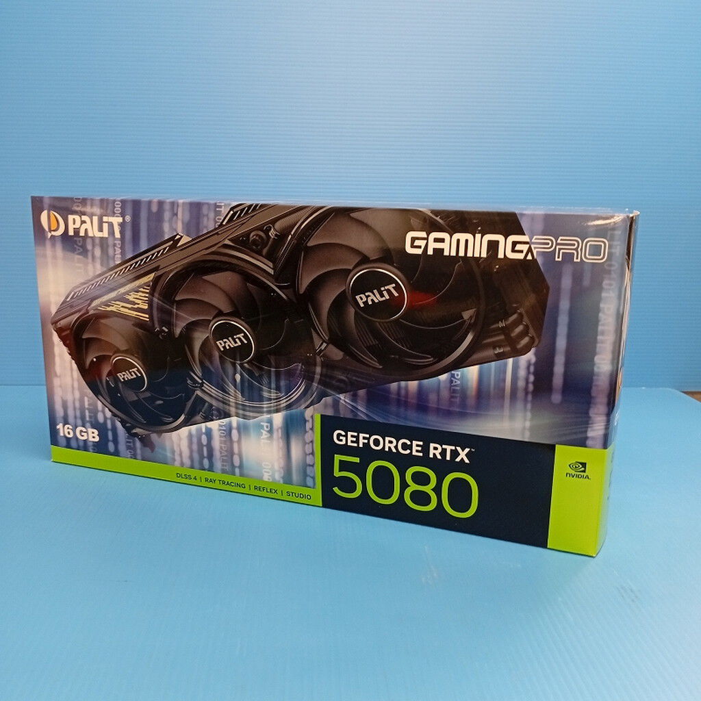 中古 Palit NE75080019T2-GB2031A (RTX5080 GamingPro 16GB) 176534