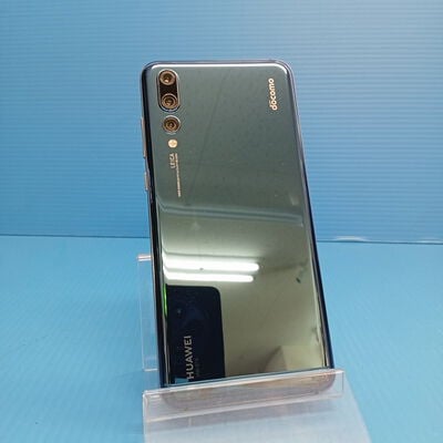 【大須店】中古  【docomo】HUAWEI P20 Pro HW-01K (ミッドナイトブルー) 139814 