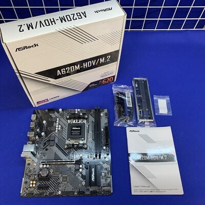 【横浜駅前店】中古  ASRock A620M-HDV/M.2 (A620 AM5 mATX DDR5) 168315 