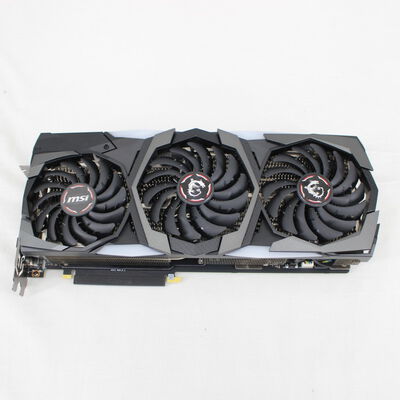 【通販センター】中古  MSI GeForce RTX 2080 Ti GAMING X TRIO（RTX2080Ti 11GB） 3480035038 