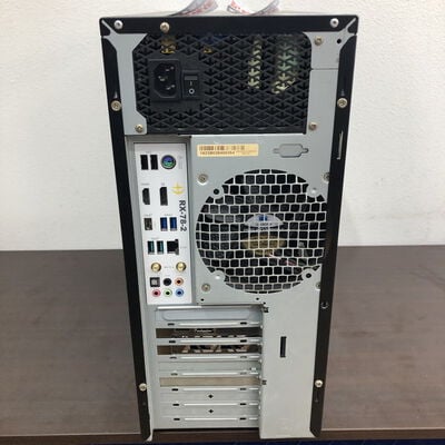 【福山ココローズ店】中古  自作PC(i7 11700/32GB/SSD500GB+128GB/RTX3070Ti/W10H) 5090000427 