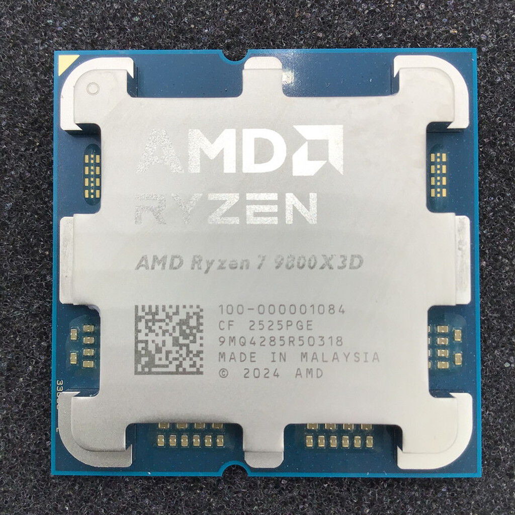 【ジャンク品】AMD Ryzen 7 9800X3D CPU 中古 AMD Ryzen 7 9800X3D (AM5/4.7/104M/C8/T16/120W) 1460025260
