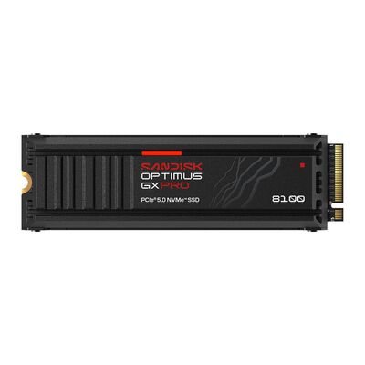 SanDisk  Optimus GX PRO 8100 SDSP82100TAH-000E0 (M.2 2280 Gen5 1TB ヒートシンク搭載) 
