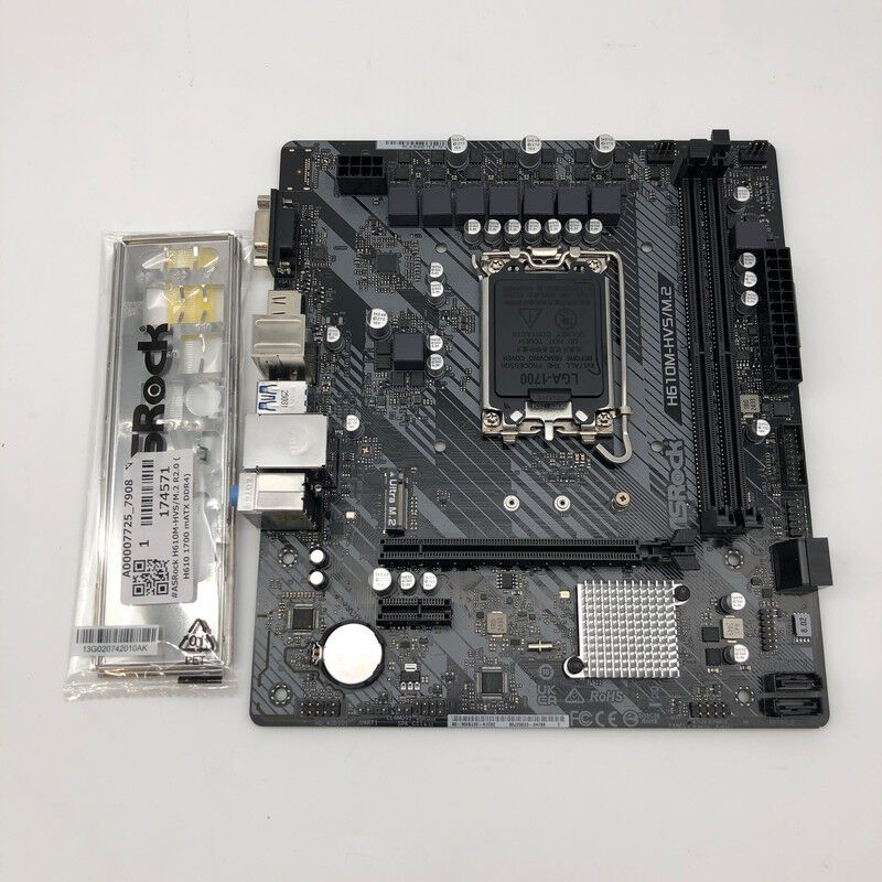 中古 ASRock H610M-HVS/M.2 R2.0 (H610 1700 mATX DDR4