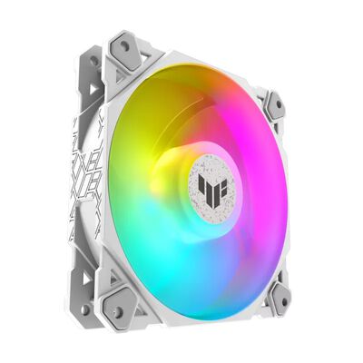ASUS  TUF Gaming TF120 ARGB Fan - Single Pack ホワイト (TUF GAMING TF120 WHITE ARGB) 