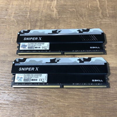 【姫路店】中古  16GB 2枚組(合計32GB) PC4-25600/DDR4-3200 デスクトップ用 190913 