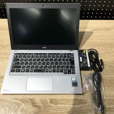 【松山環状枝松店】中古  NEC VersaPro タイプVB PC-VKM17BZG4 (Core i5 8350U/8GB/SSD256GB/-/オンボード/12.5/1366x768/Wi-Fi/WEBCAM/W11H64 MAR) 186135 