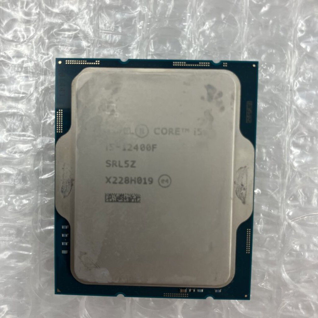 中古 INTEL Core i5 12400F (1700/2.5G/18M/C6/T12) 148615 （369092