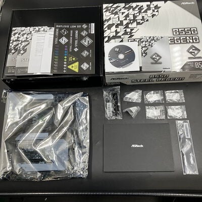 【大須店】中古  ASRock B550 Steel Legend (B550 AM4 ATX DDR4) 142936 