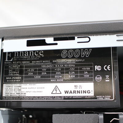 【通販センター】中古  インバースネット FRONTIER(Intel Core i5 10400F/16GB/SSD2TB/なし/NVIDIA GeForce RTX 3050 8GB/W11H64 MAR) 181753 