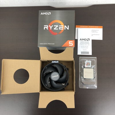 【長野稲里店】中古  AMD Ryzen 5 5500 (AM4/3.6GHz/19M/C6/T12/65W) 150184 