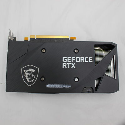 【通販センター】中古  MSI GeForce RTX 3060 Ti VENTUS 2X 8G OCV1 LHR（RTX3060Ti 8GB） 3480039911 