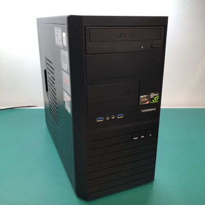 【津ラッツ店】中古  THIRDWAVE raytrek EM041(AMD Ryzen 5 3500/16GB/SSD2TB/DVDマルチ/NVIDIA GeForce GTX 1650 4GB/W11H64 MAR) 178019 