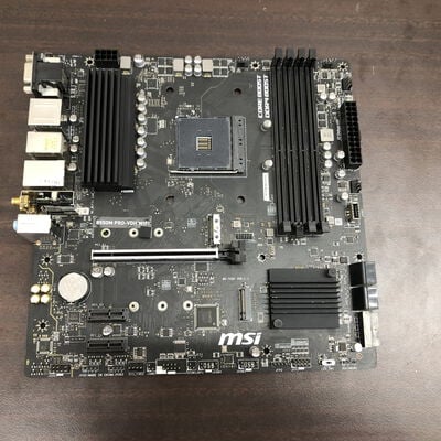 【福山ココローズ店】中古  MSI B550M PRO-VDH WIFI (B550 AM4 mATX DDR4) 142922 