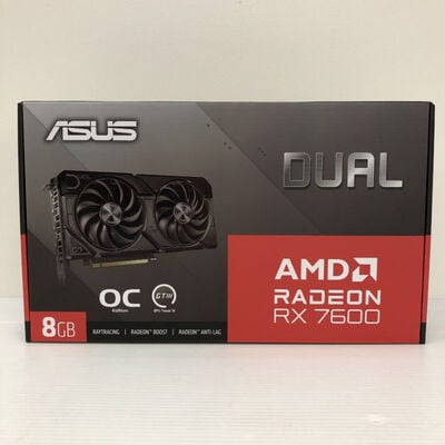 【徳島住吉店】中古  ASUS DUAL-RX7600-O8G (RX7600 8G) 162752 