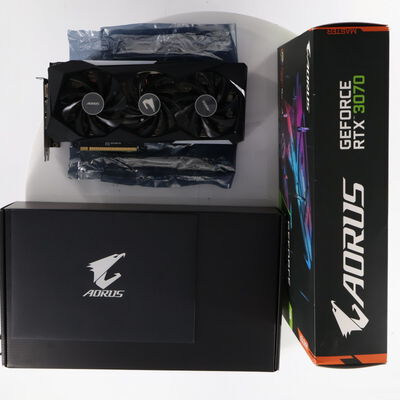【秋葉原本店】中古  GIGABYTE GV-N3070AORUS M-8GD (RTX3070 8G) 143897 