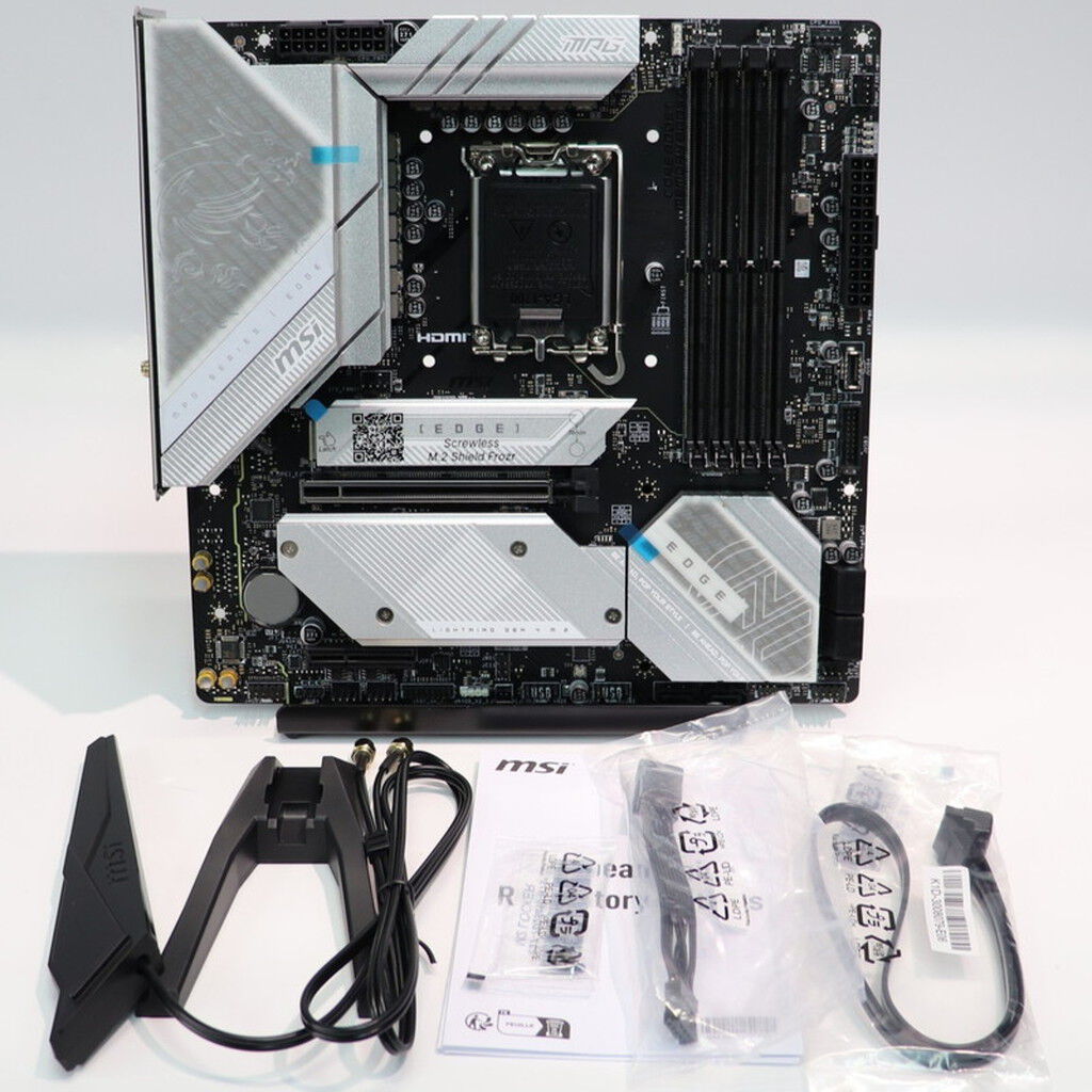 中古 MSI MPG B760M EDGE TI WIFI (B760 mATX DDR5) 167317 （350318